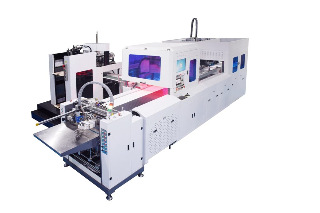 rigid box making machine